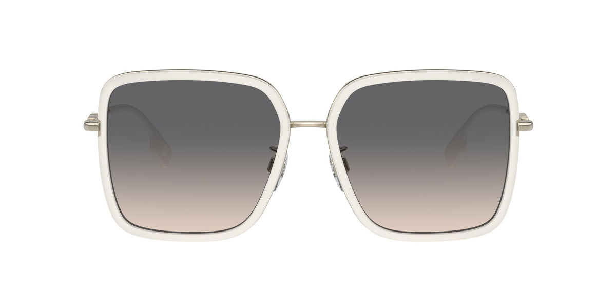 Burberry Dionne 0BE3145D 1109G9 58 Ivory / Light Brown Gradient Grey 58 / Polyamide Bio / Steel / Metal