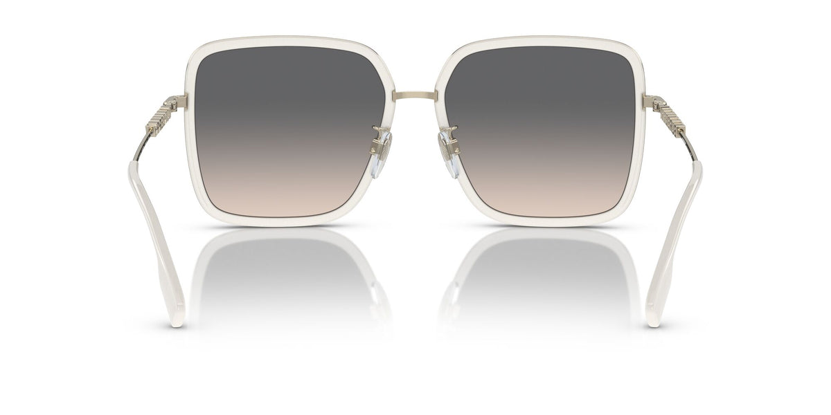 Burberry Dionne 0BE3145D 1109G9 58 Ivory / Light Brown Gradient Grey 58 / Polyamide Bio / Steel / Metal