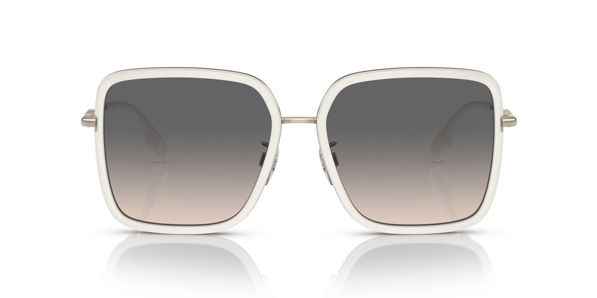 Burberry Dionne 0BE3145D 1109G9 58 Ivory / Light Brown Gradient Grey 58 / Polyamide Bio / Steel / Metal