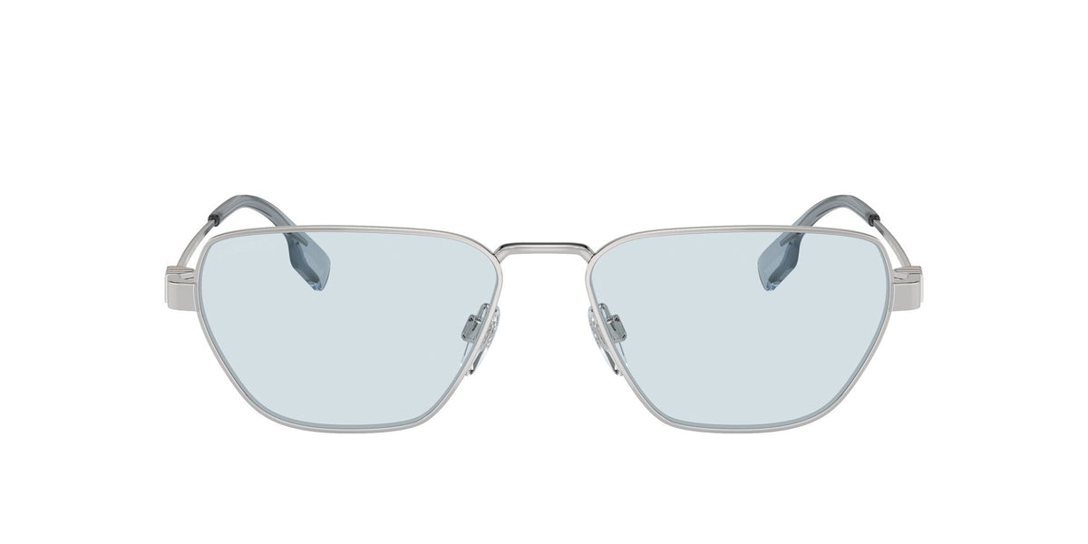 Burberry  0BE3146 100572 56 Silver / Light Blue 56 / Polyamide Bio / Metal / Metal