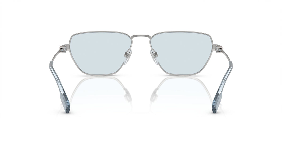 Burberry  0BE3146 100572 56 Silver / Light Blue 56 / Polyamide Bio / Metal / Metal