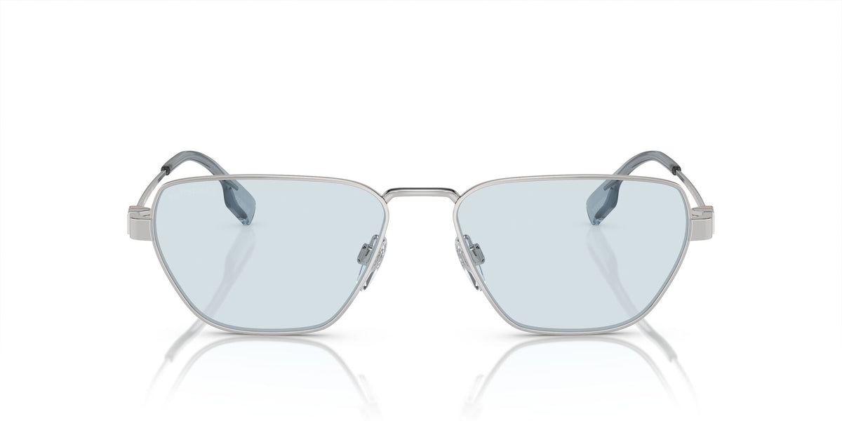 Burberry  0BE3146 100572 56 Silver / Light Blue 56 / Polyamide Bio / Metal / Metal