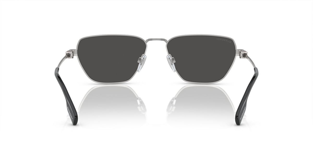 Burberry  0BE3146 100587 56 Silver / Dark Grey 56 / Polyamide Bio / Metal / Metal