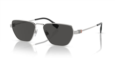 Burberry  0BE3146 100587 56 Silver / Dark Grey 56 / Polyamide Bio / Metal / Metal