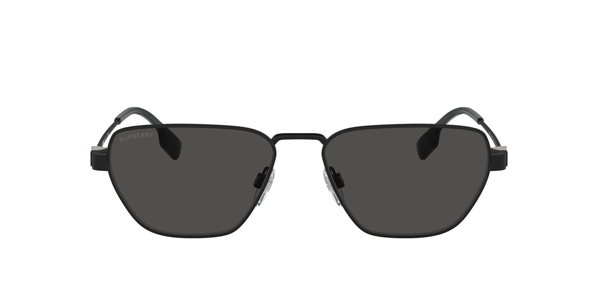 Burberry  0BE3146 100787 56 Black / Dark Grey 56 / Polyamide Bio / Metal / Metal