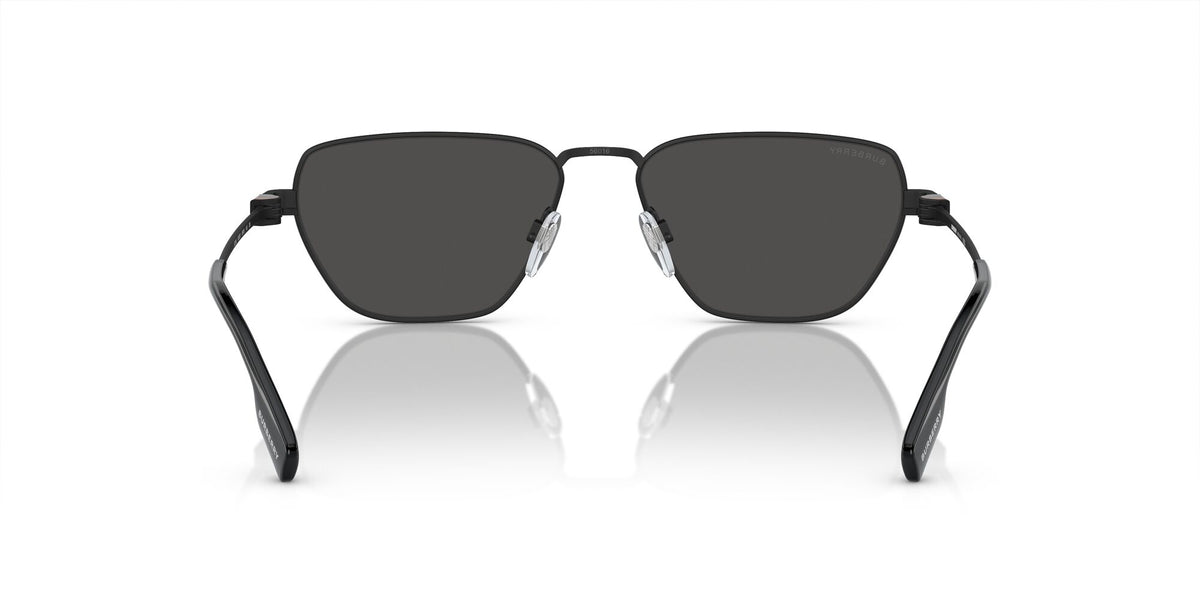 Burberry  0BE3146 100787 56 Black / Dark Grey 56 / Polyamide Bio / Metal / Metal