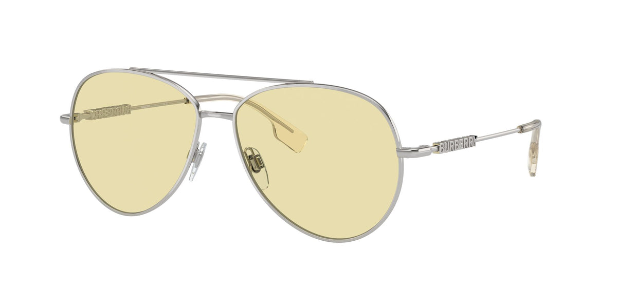 Burberry  0BE3147 1005M4 58 Silver / Photo Light Brown 58 / Nxt / Steel / Metal