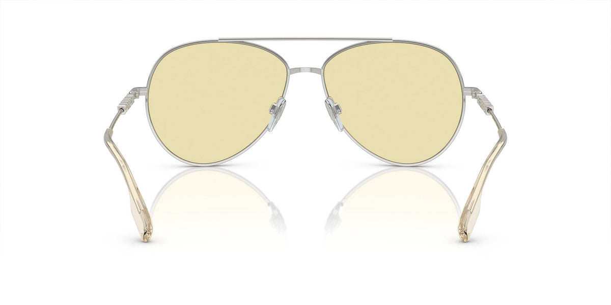 Burberry  0BE3147 1005M4 58 Silver / Photo Light Brown 58 / Nxt / Steel / Metal