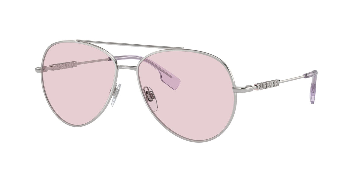 Burberry  0BE3147 1005P5 58 Silver / Photo Pink 58 / Nxt / Steel / Metal