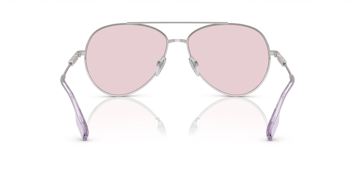 Burberry  0BE3147 1005P5 58 Silver / Photo Pink 58 / Nxt / Steel / Metal