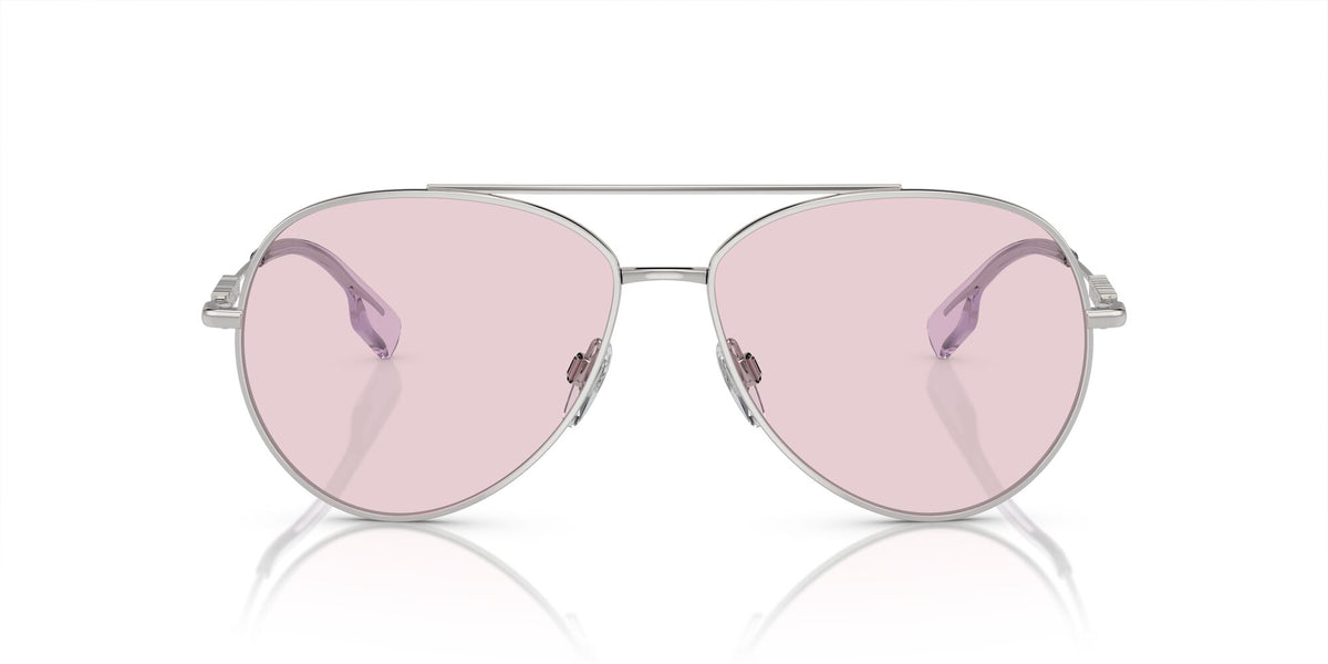 Burberry  0BE3147 1005P5 58 Silver / Photo Pink 58 / Nxt / Steel / Metal