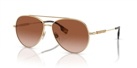 Burberry  0BE3147 110913 58 Light Gold / Brown Gradient 58 / Polyamide Bio / Steel / Metal