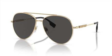 Burberry  0BE3147 110987 58 Light Gold / Dark Grey 58 / Polyamide Bio / Steel / Metal