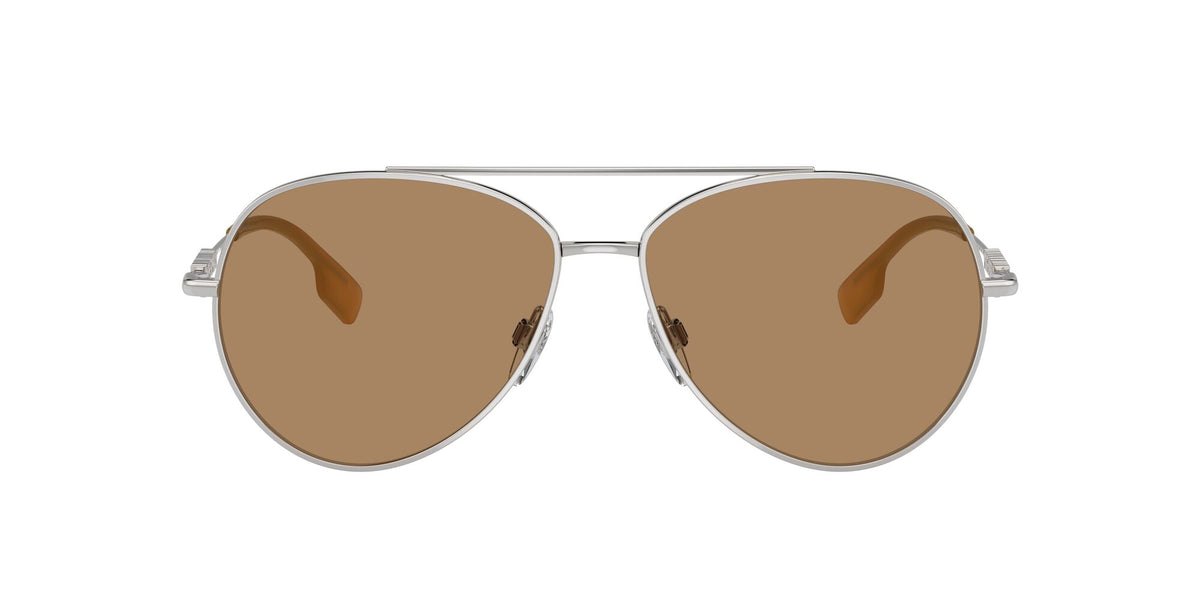 Burberry  0BE3147 1344M4 58 Silver / Photo Brown 58 / Nxt / Steel / Metal