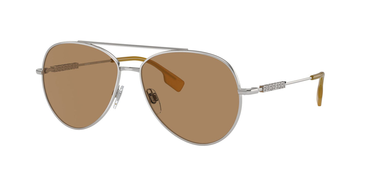 Burberry  0BE3147 1344M4 58 Silver / Photo Brown 58 / Nxt / Steel / Metal