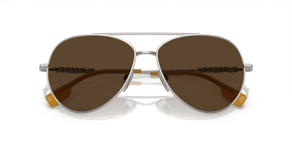 Burberry  0BE3147 1344M4 58 Silver / Photo Brown 58 / Nxt / Steel / Metal