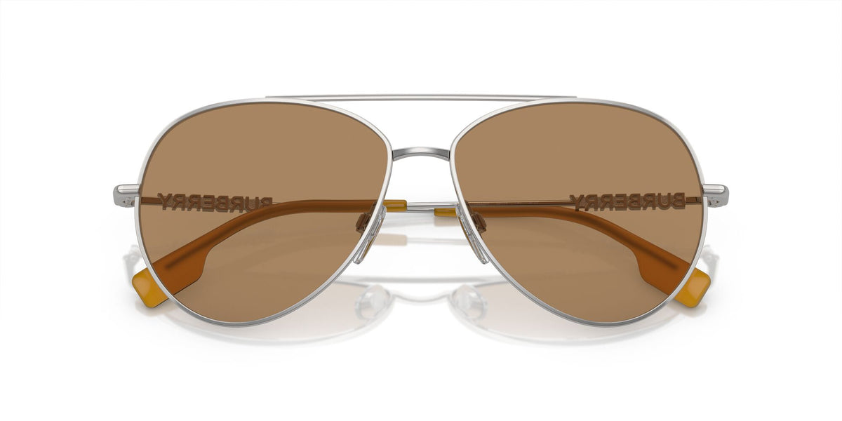 Burberry  0BE3147 1344M4 58 Silver / Photo Brown 58 / Nxt / Steel / Metal