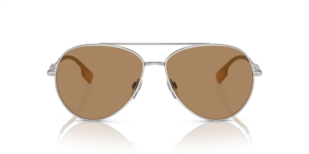 Burberry  0BE3147 1344M4 58 Silver / Photo Brown 58 / Nxt / Steel / Metal