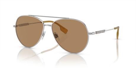 Burberry  0BE3147 1344M4 58 Silver / Photo Brown 58 / Nxt / Steel / Metal