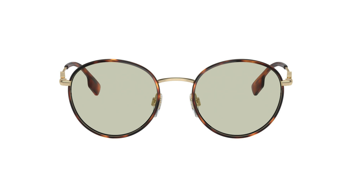 Burberry  0BE3148D 1109/2 51 Light Havana / Light Green Lens 51 / Polyamide Bio / Metal / Metal