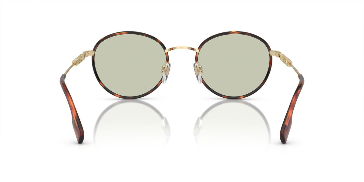 Burberry  0BE3148D 1109/2 51 Light Havana / Light Green Lens 51 / Polyamide Bio / Metal / Metal