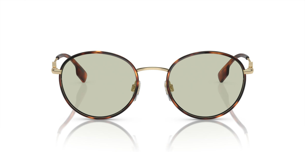 Burberry  0BE3148D 1109/2 51 Light Havana / Light Green Lens 51 / Polyamide Bio / Metal / Metal