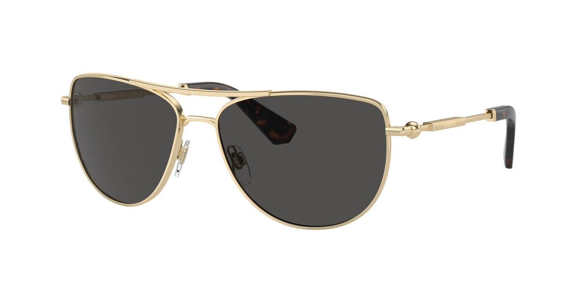 Burberry  0BE3149 110987 60 Light Gold / Dark Grey