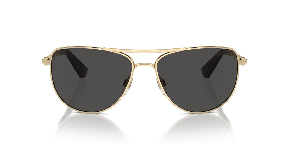 Burberry  0BE3149 110987 60 Light Gold / Dark Grey