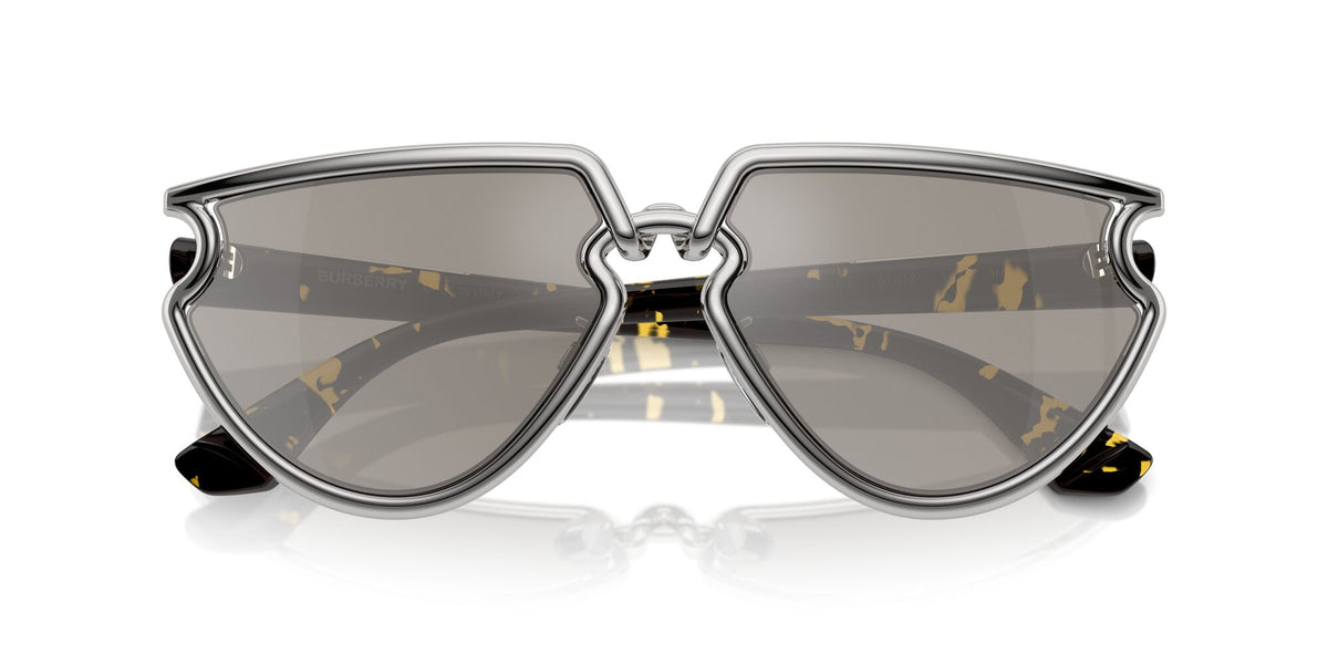 Burberry  0BE3152 10056G 61 Silver / Light Grey Mirror Silver