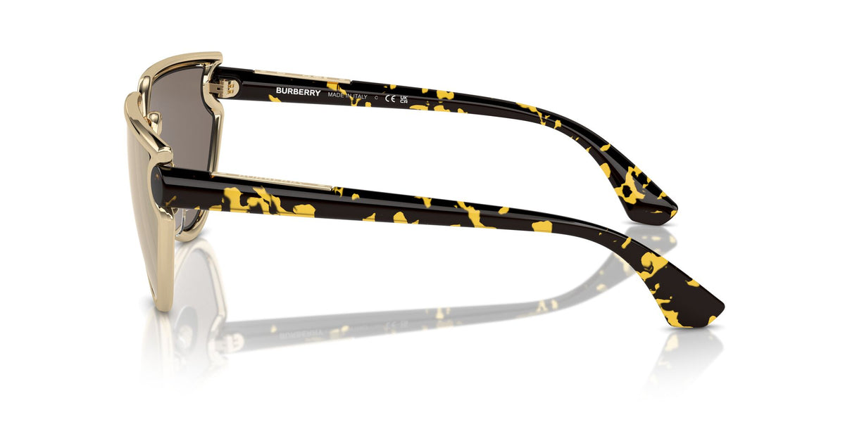 Burberry  0BE3152 11095A 61 Light Gold / Light Brown Mirror Gold