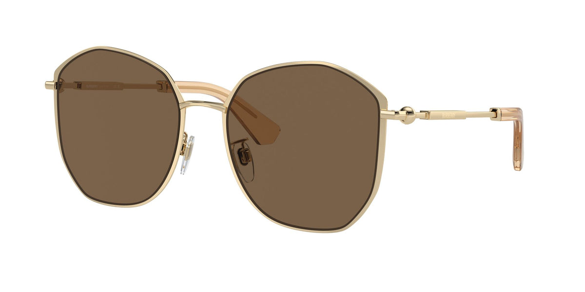 Burberry  0BE3153D 110973 57 Light Gold / Dark Brown