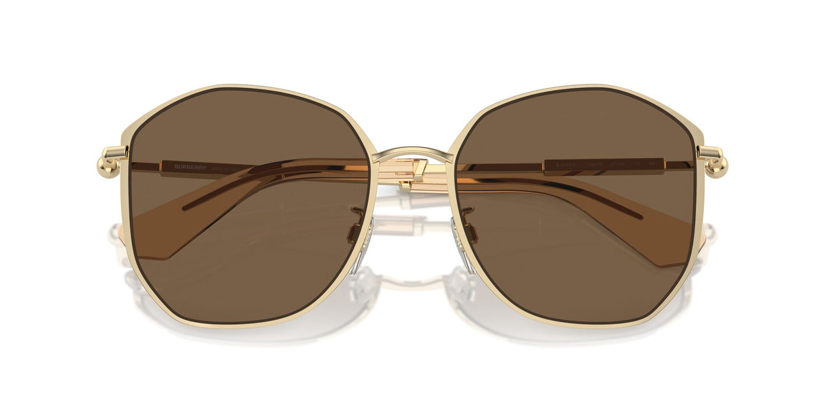 Burberry  0BE3153D 110973 57 Light Gold / Dark Brown