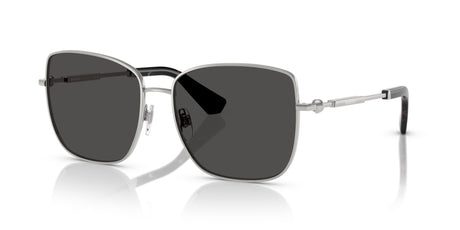 Burberry  0BE3158 100587 58 Silver/ Dark Grey