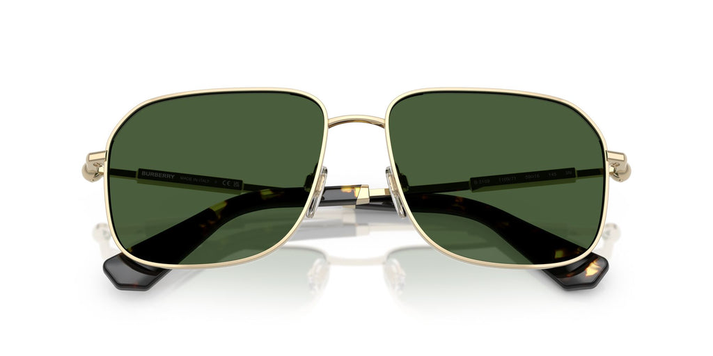 Burberry  0BE3159 110971 59 Light Gold/ Dark Green