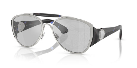 Burberry  0BE3161 100569 60 Silver/ Light Grey Tampo Silver