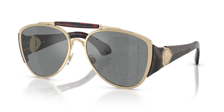 Burberry  0BE3161 1109AI 60 Light Gold/ Dark Grey Tampo Silver