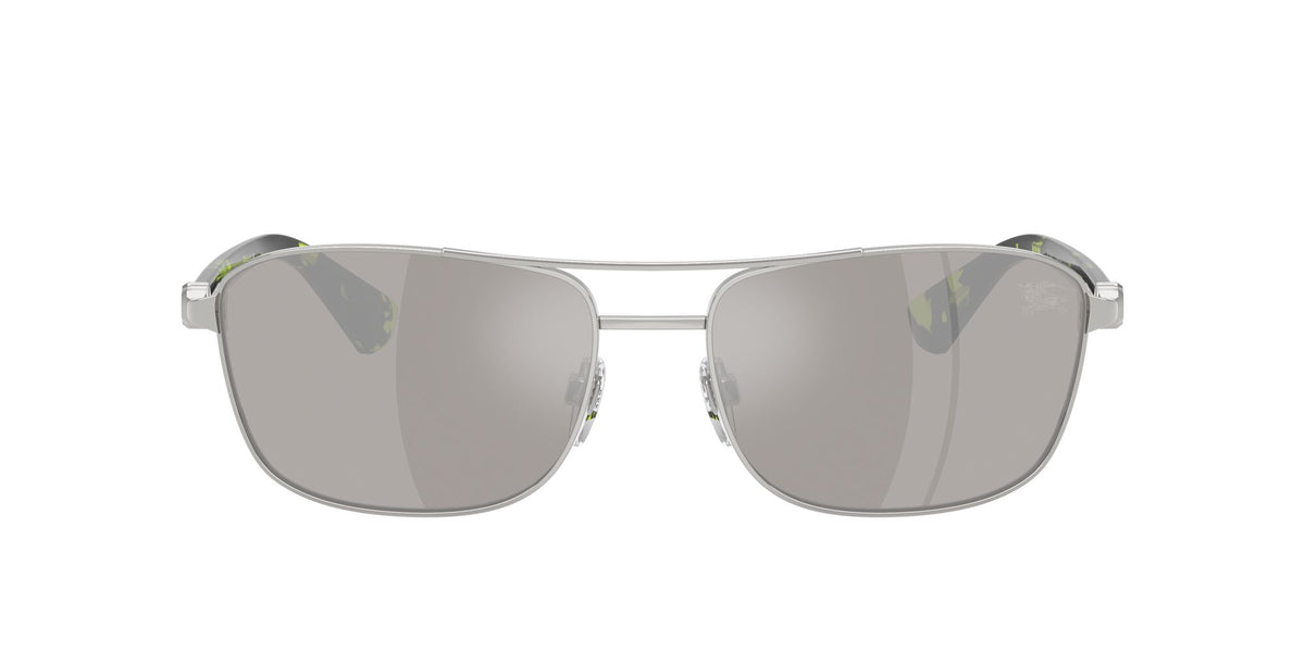 Burberry 0BE3163 10056G 60 Silver/ Light Grey Mirror Silver