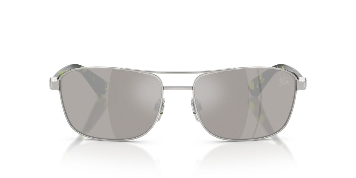 Burberry 0BE3163 10056G 60 Silver/ Light Grey Mirror Silver