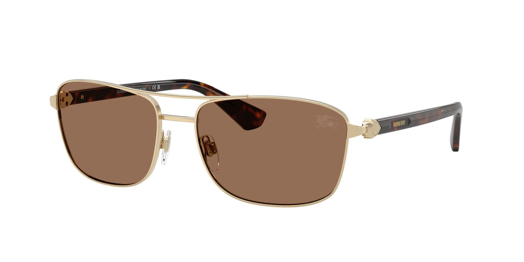 Burberry 0BE3163 110973 60 Light Gold/ Dark Brown