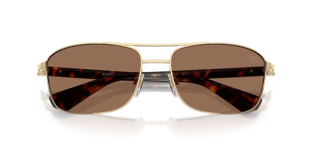 Burberry 0BE3163 110973 60 Light Gold/ Dark Brown