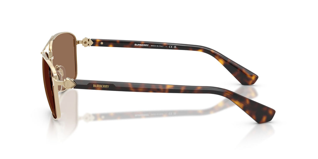 Burberry 0BE3163 110973 60 Light Gold/ Dark Brown
