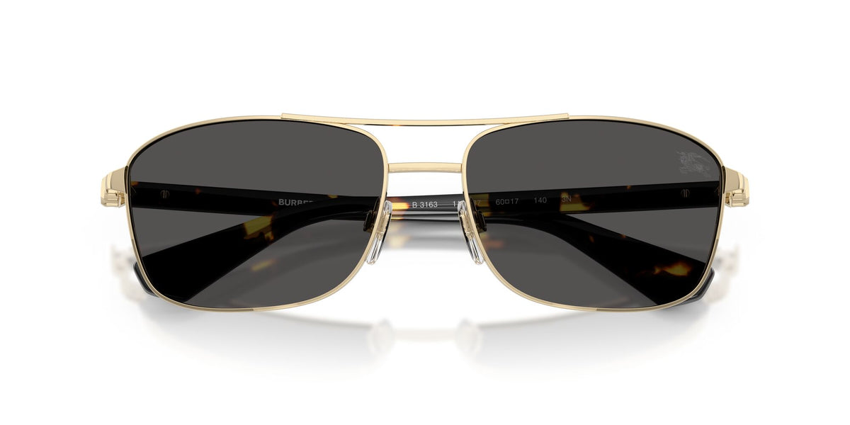 Burberry 0BE3163 110987 60 Light Gold/ Dark Grey