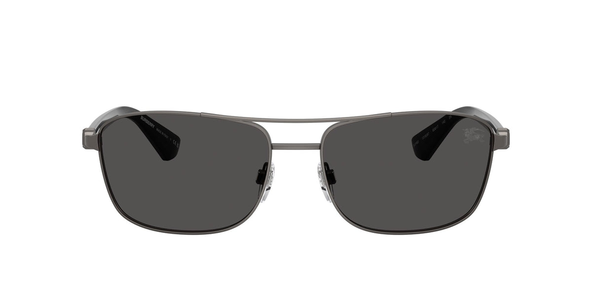 Burberry 0BE3163 131687 60 Matte Grey/ Dark Grey