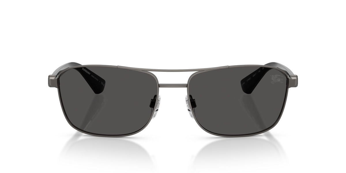 Burberry 0BE3163 131687 60 Matte Grey/ Dark Grey
