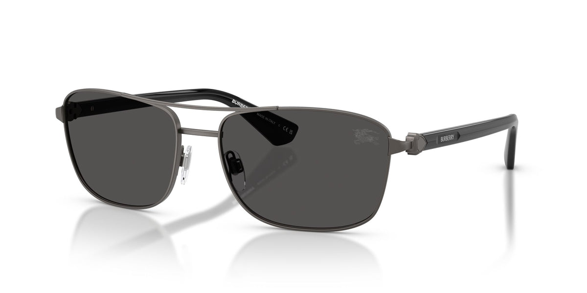 Burberry 0BE3163 131687 60 Matte Grey/ Dark Grey