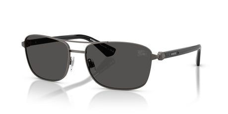 Burberry 0BE3163 131687 60 Matte Grey/ Dark Grey