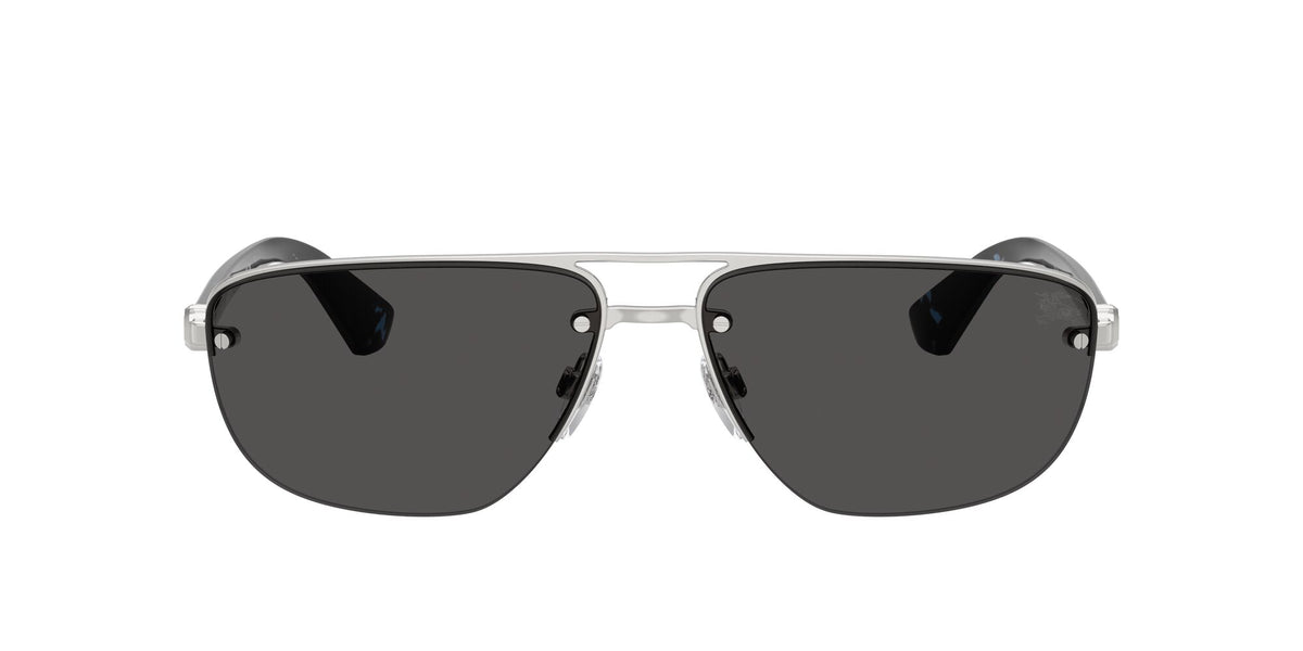 Burberry 0BE3164 100587 62 Silver/ Dark Grey