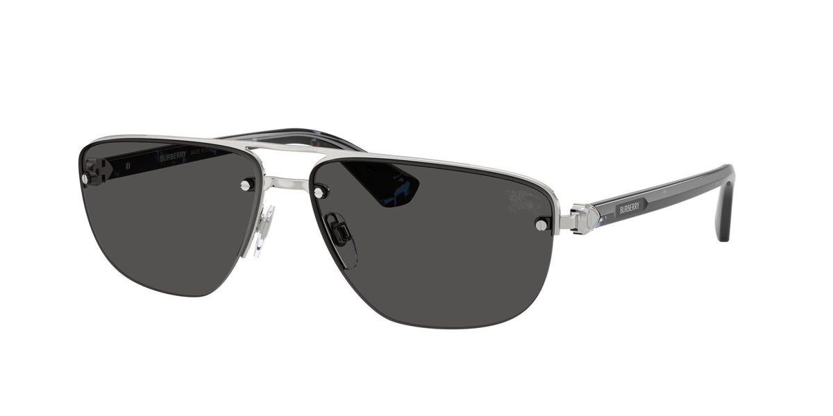 Burberry 0BE3164 100587 62 Silver/ Dark Grey