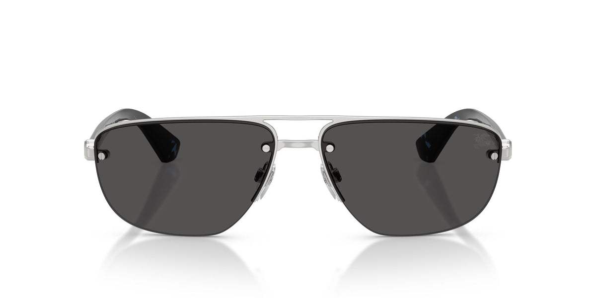 Burberry 0BE3164 100587 62 Silver/ Dark Grey