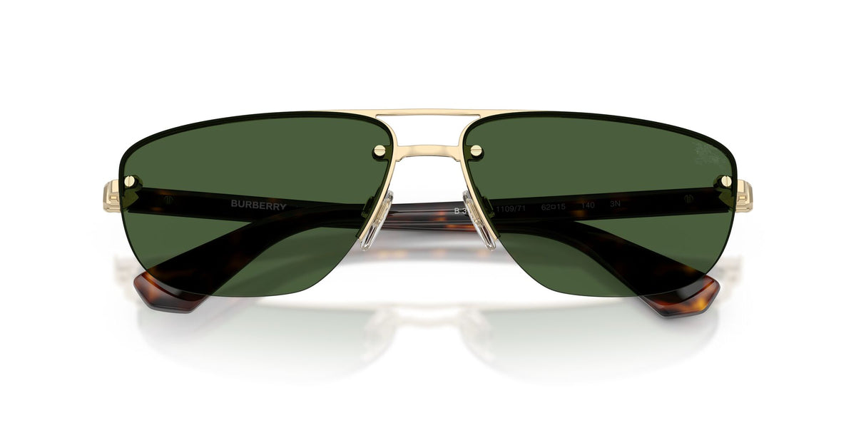 Burberry 0BE3164 110971 62 Light Gold/ Dark Green